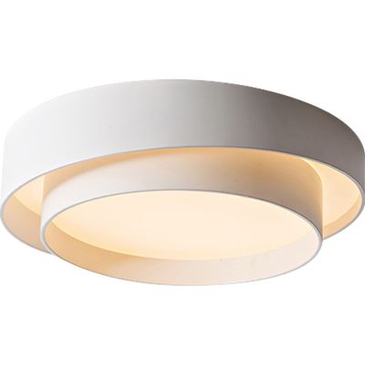 Contemporary Hotel Bedroom Living Room Indoor Light Decoration Surface Mounted Round Modern Led Projection Ceiling Lamp