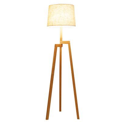 Floor lamps,fabric,wood