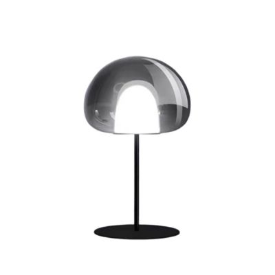 Table lamps,glass,metal