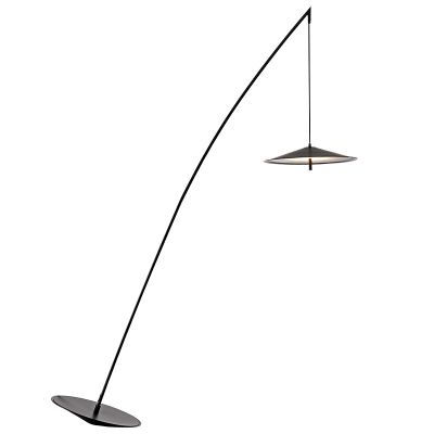 Hot Sale New Arrivals Post-modern tumbler black metal floor lamp