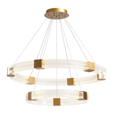 Decorative hotel lobby project lighting luxury lampadario chandelier