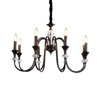 Chandelier Pendant lamp,Metal,glass crystal