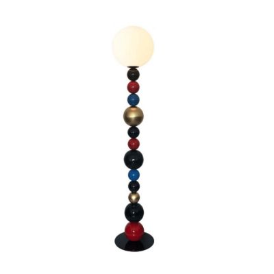 Floor lamps,Glass Crystal,Metal: iron aluminum stainless steel